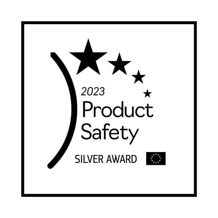 Teen Hipster Moderat Flow Menstruationstrusser med 2023 Product Safety Silver Award-badge.