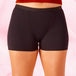 Lovely Night Set: Komfortable sorte menstruationstrusser i boxer-stil for natbeskyttelse.