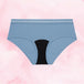 ComfortFit Essentials Hipster Logo Moderat Flow