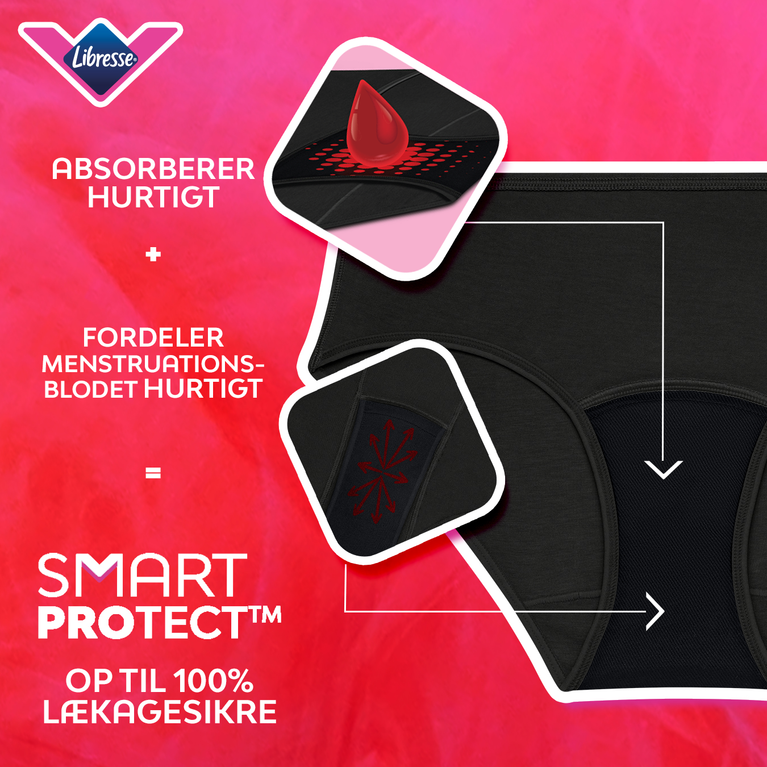 Teens Hipster Kraftigt Flow (3-pak)