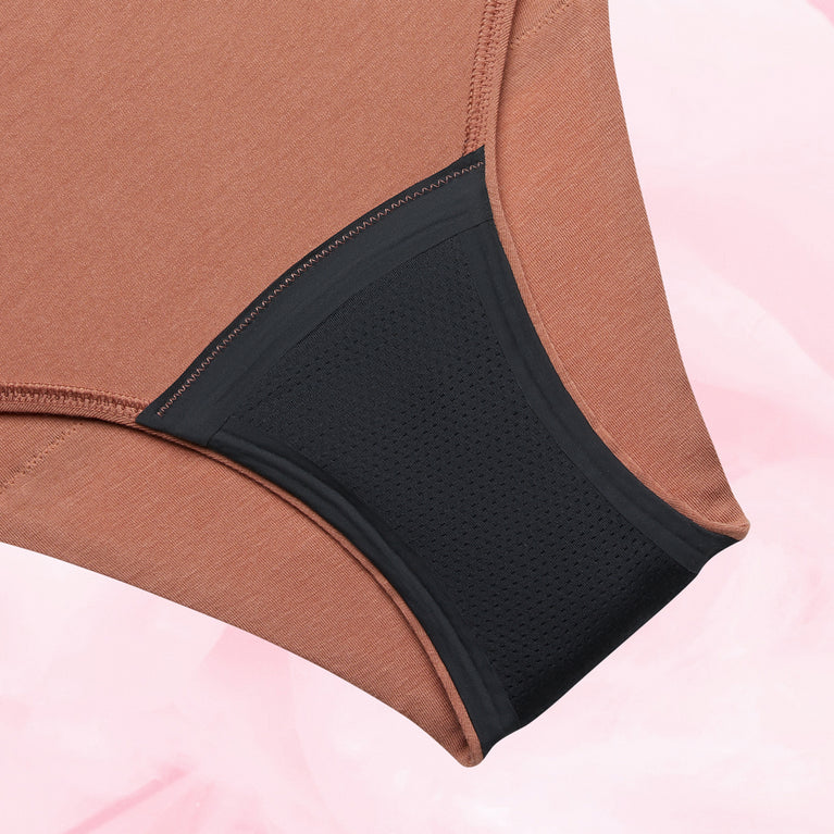 Premium Comfort Brazilian Heavy Flow Menstruation Briefs, designed for heavy flow days.