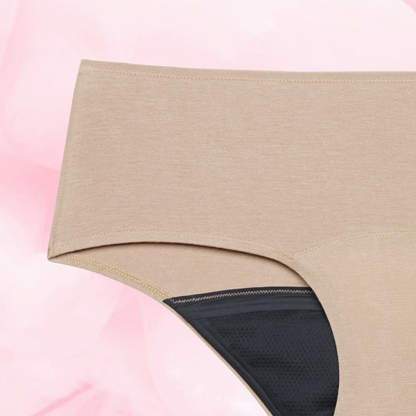 Premium Comfort Hipster Kraftigt Flow Menstruationstrusser