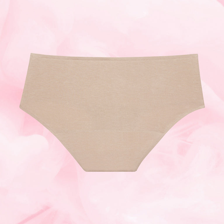 Premium Comfort Hipster Moderat Flow Menstruationstrusser