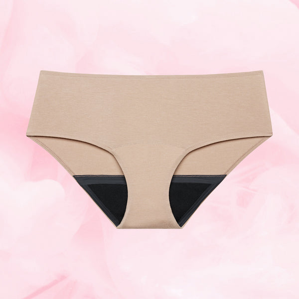 Premium Comfort Hipster Moderat Flow Menstruationstrusser