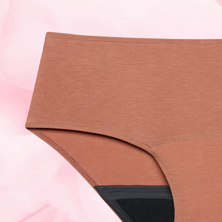Premium Comfort Hipster Moderat Flow Menstruationstrusser