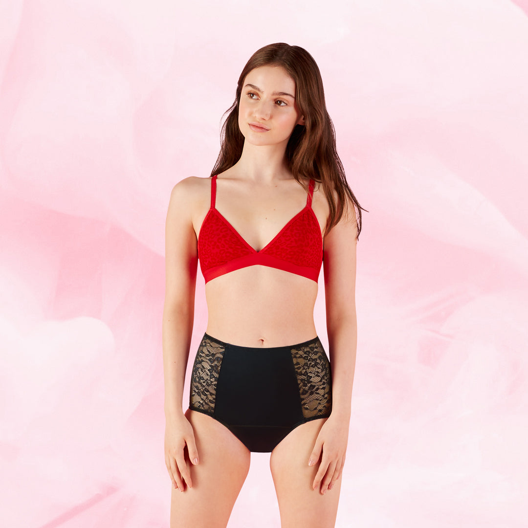 Period Underwear
      Let flowhigh-waist-floral-light