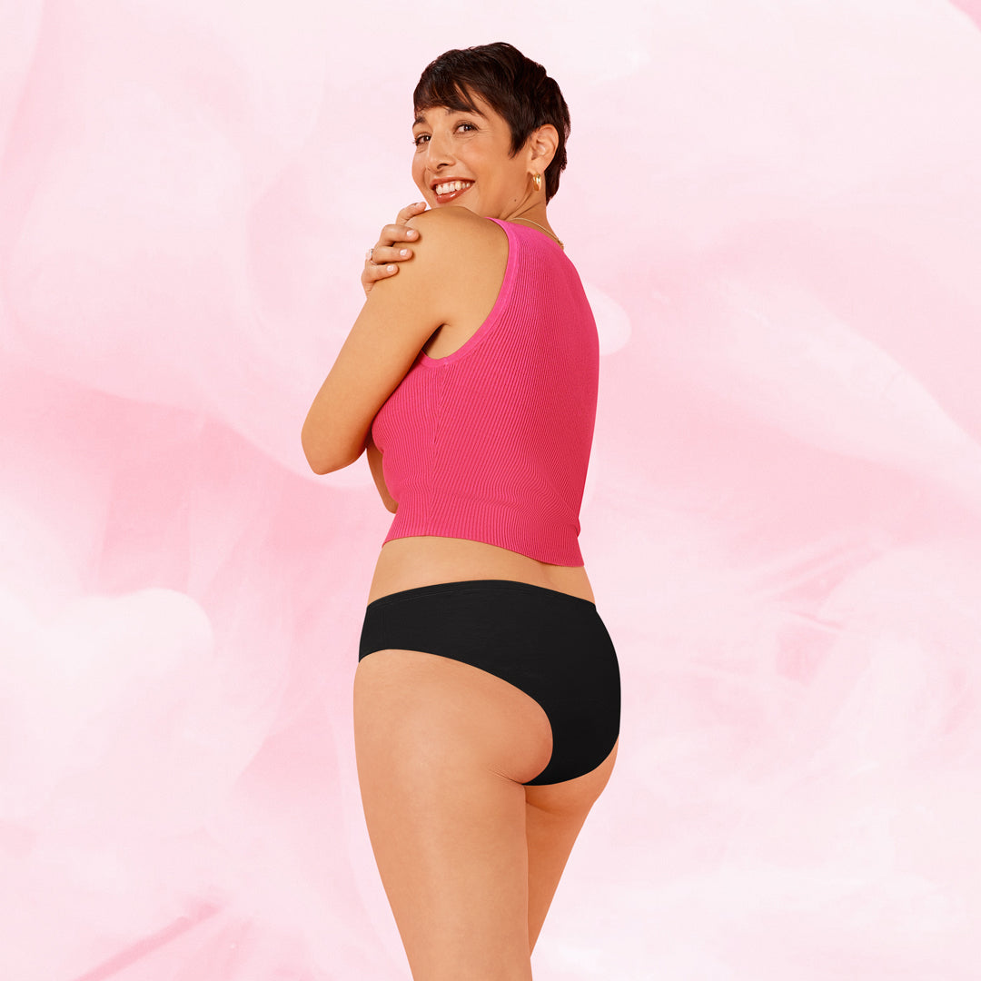 Period Underwear
      Kraftigt flowcomfortfit-essentials-brazilian-heavy-menstruationstrusser