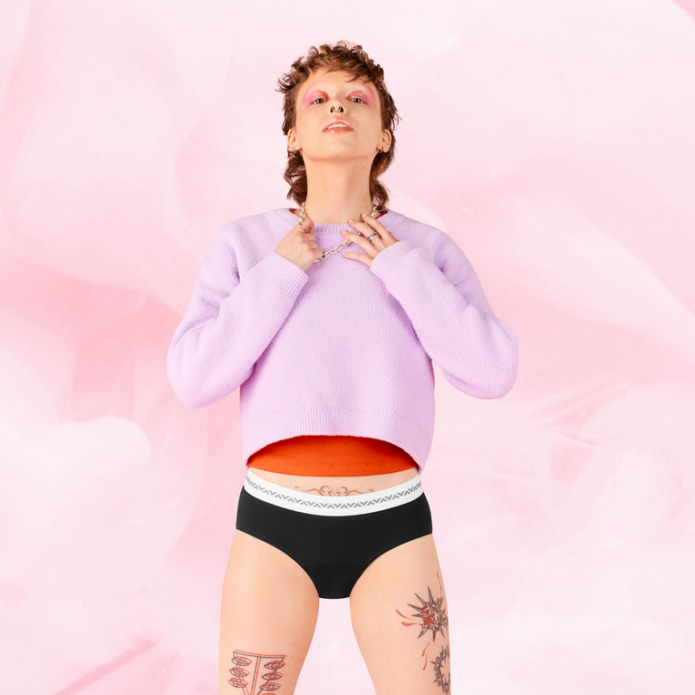 ComfortFit Essentials Hipster Logo Kraftigt Flow