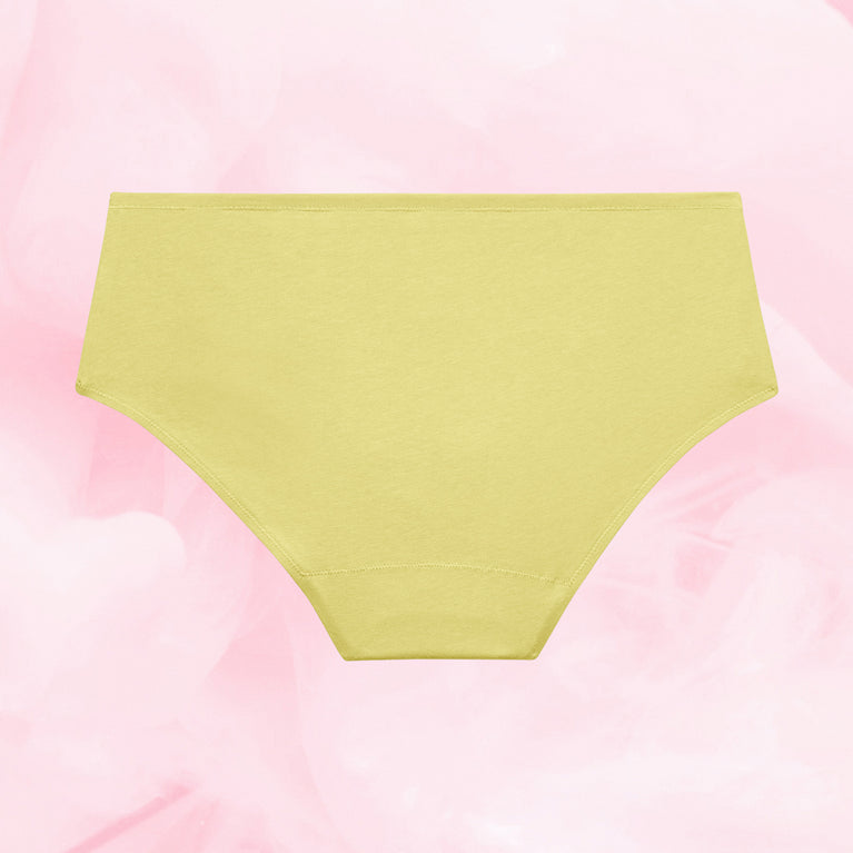 ComfortFit Essentials Hipster Let Flow menstruation underwear, breathable and durable.