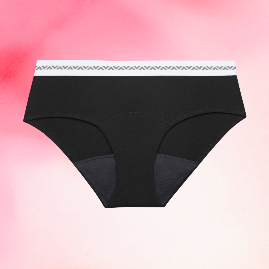 Period Underwear
      Kraftig Absorptionessentials-hipster-heavy-logo-menstruationstrusser