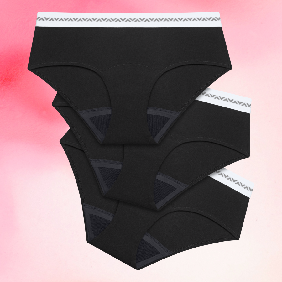 Period Underwear
      Moderat Absorptionessentials-hipster-logo-moderate-3-pak-menstruationstrusser