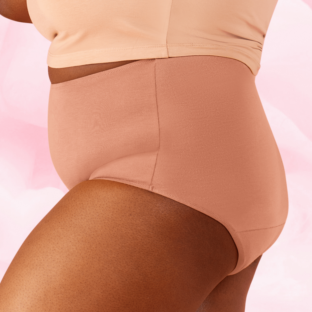Premium Comfort High Waist Kraftigt Flow Menstruationstrusser