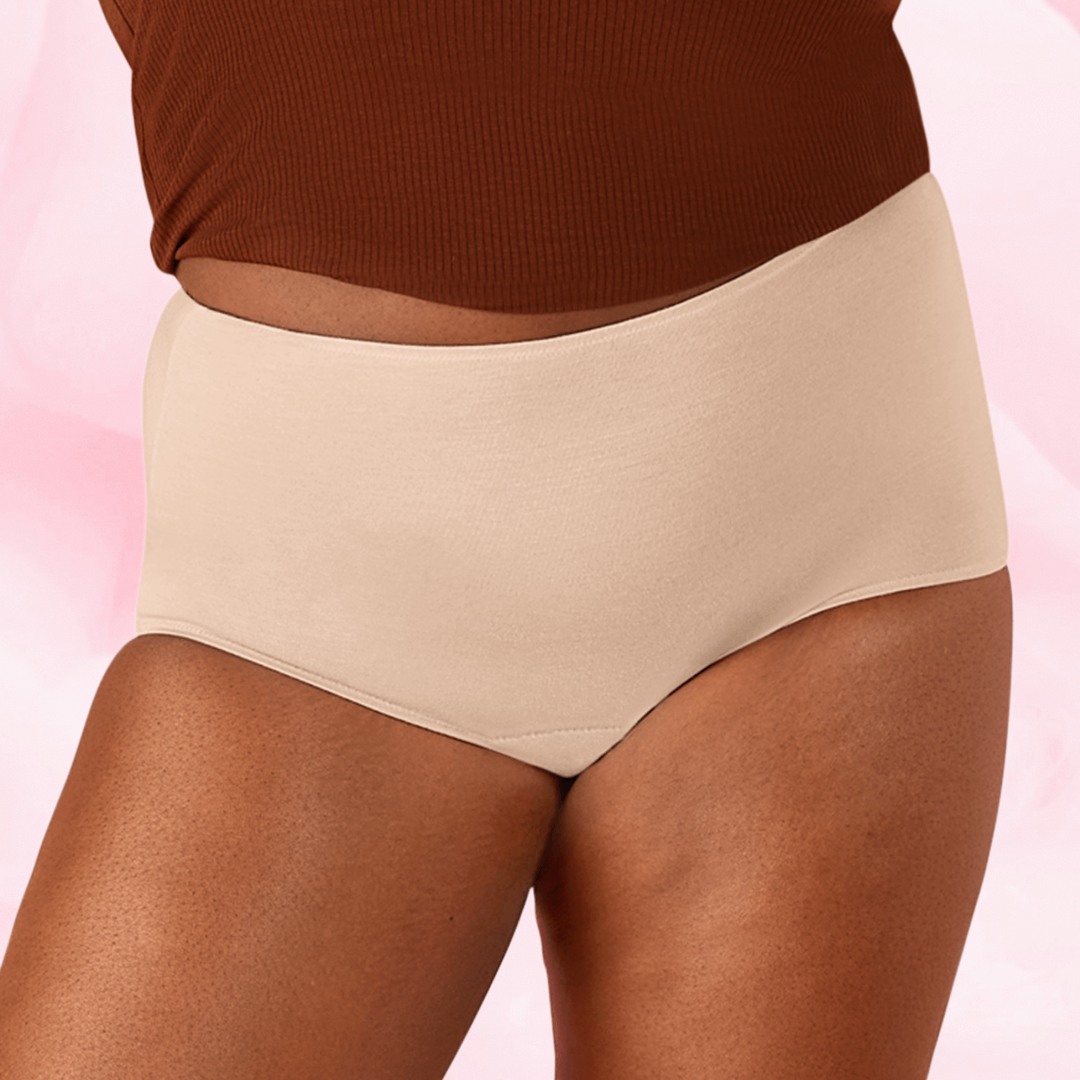 Premium Comfort High Waist Let Flow Menstruationstrusser