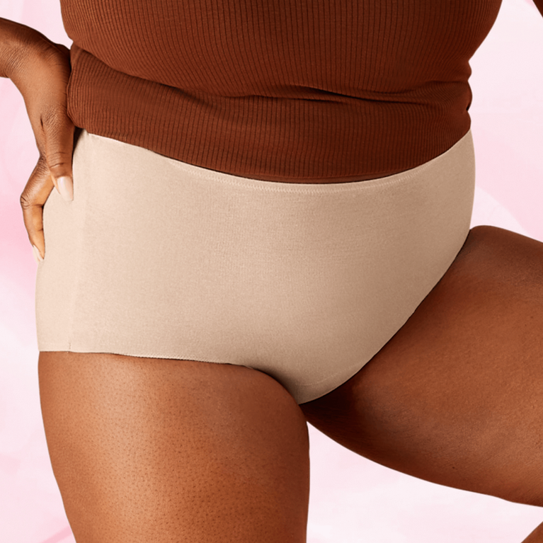 Premium Comfort High Waist Moderat Flow Menstruationstrusser