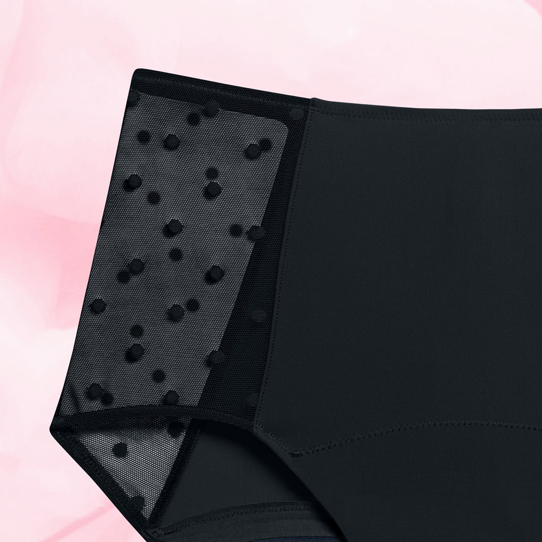 Højtaljet Snit Dots Kraftigt Flow Menstruationstrusser