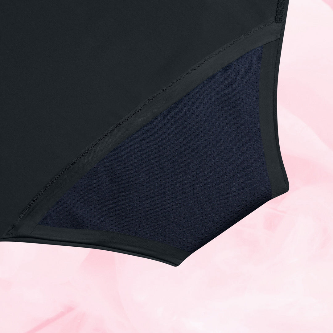 Højtaljet Snit Dots Kraftigt Flow Menstruationstrusser