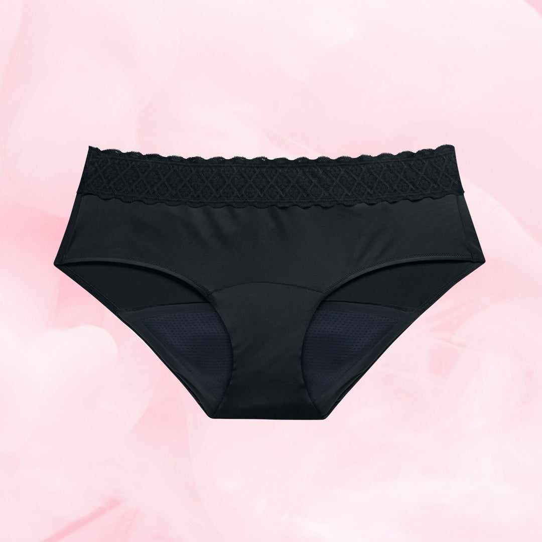 Period Underwear
      Kraftigt flowhipster-full-lace-heavy