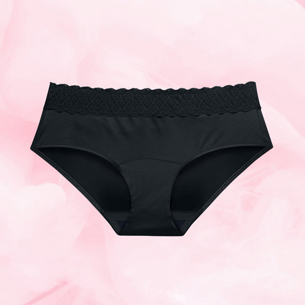 Hipster Full Lace Let Flow Menstruationstrusser