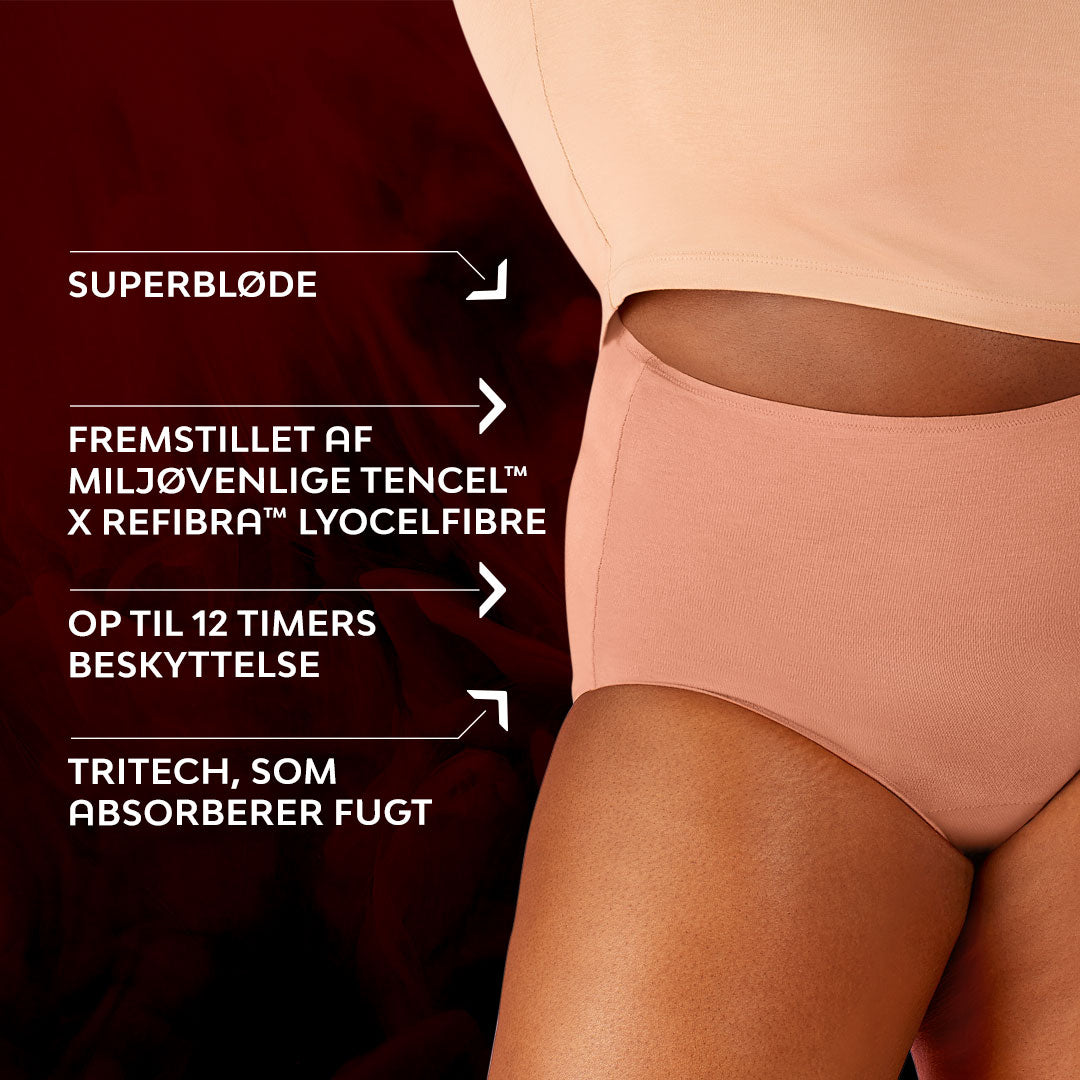 Premium Comfort High Waist Heavy Menstruationstrusser