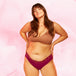 Brazilian Kraftigt Flow Menstruationstrusser, reusable, high-cut, designed for heavy flow.
