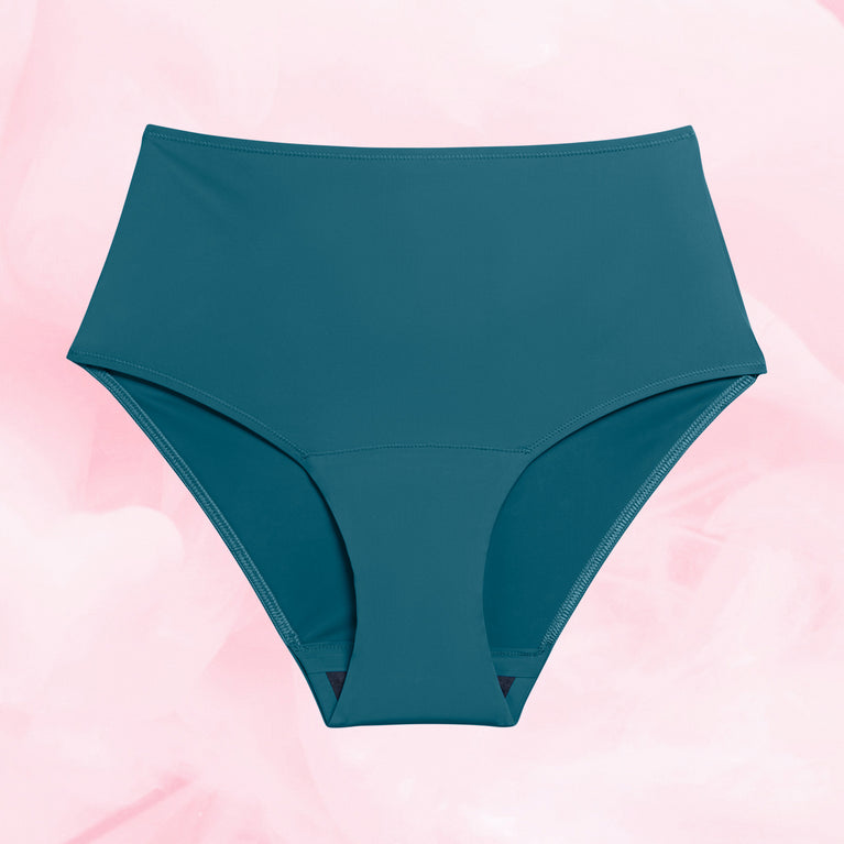 Højtaljet Snit Let Flow Menstruationstrusser
