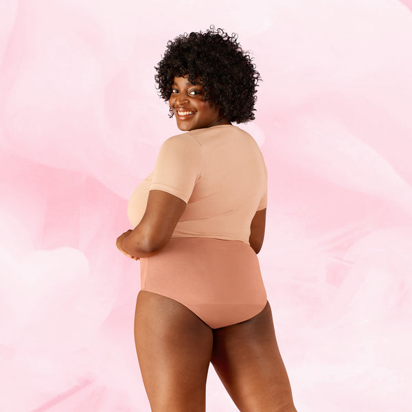 Premium Comfort High Waist Let Flow Menstruationstrusser