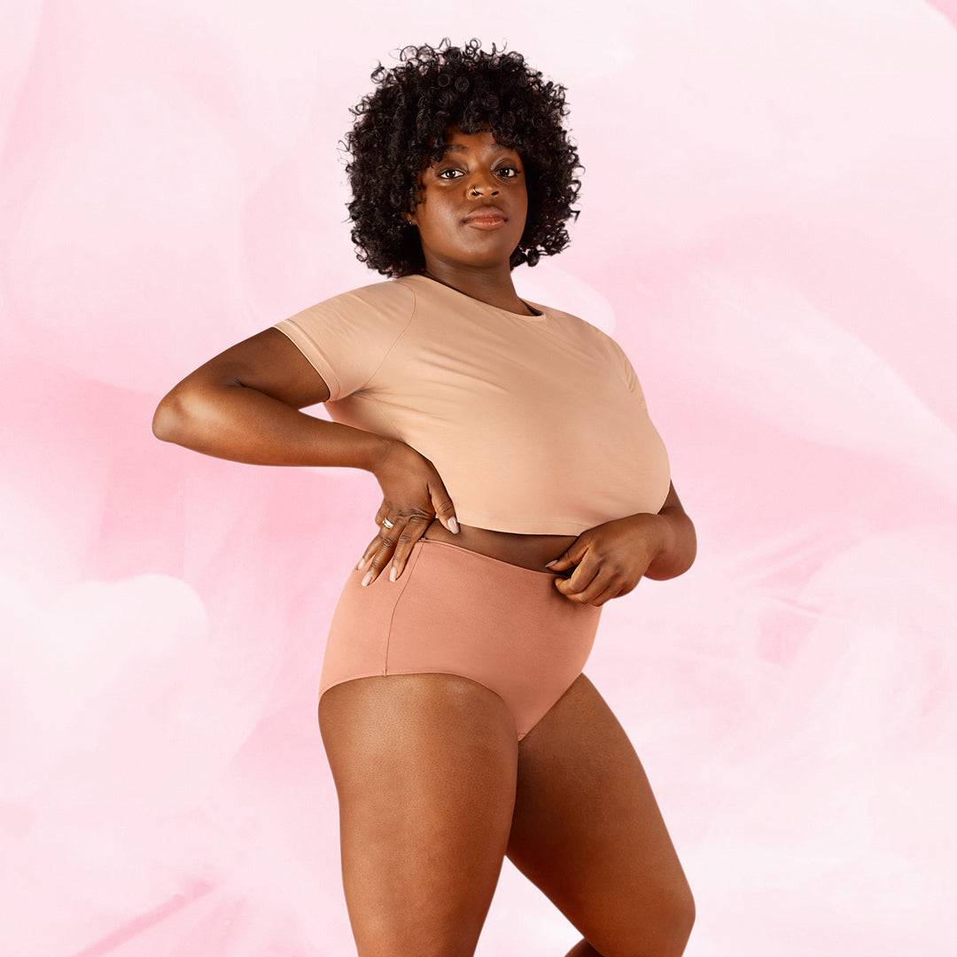 Period Underwear
      Let flowpremium-comfort-high-waist-light