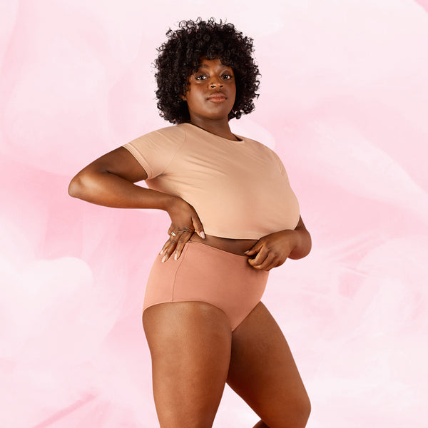 Premium Comfort High Waist Let Flow Menstruationstrusser
