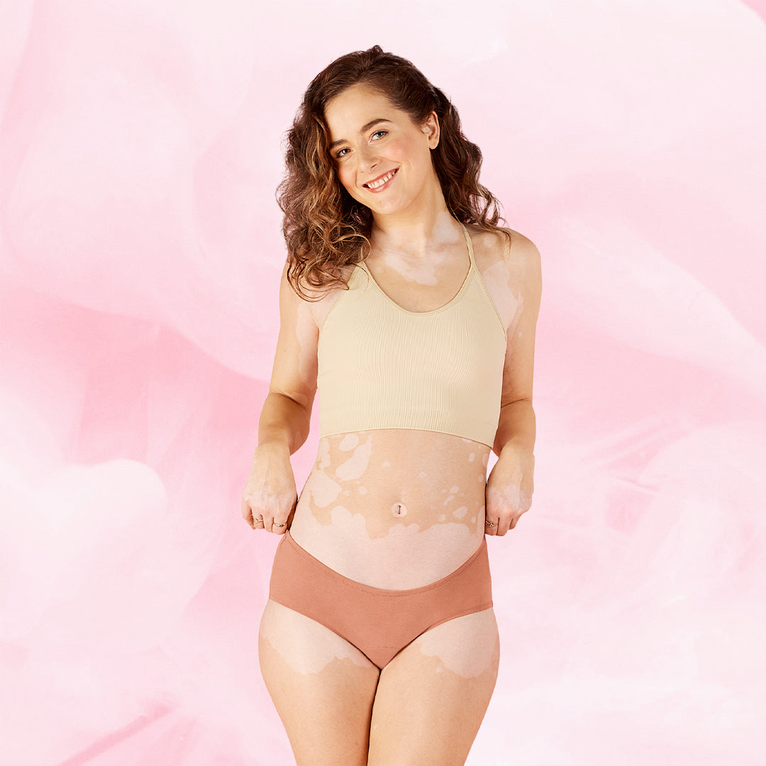 Premium Comfort Hipster Moderat Flow Menstruationstrusser