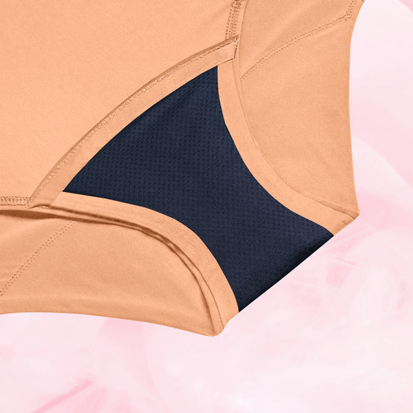 Højtaljet Snit Dots Let Flow Menstruationstrusser