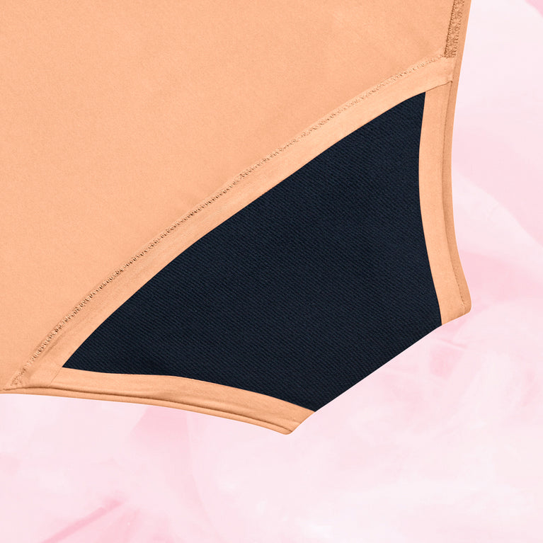 Højtaljet Snit Dots Moderat Flow Menstruationstrusser