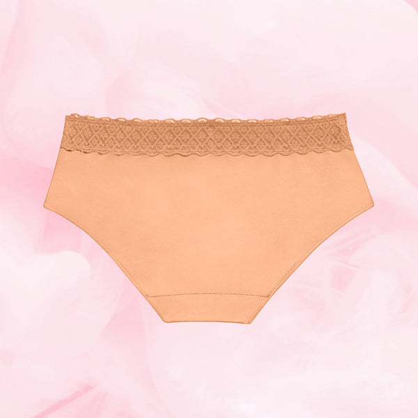 Hipster Full Lace Let Flow Menstruationstrusser