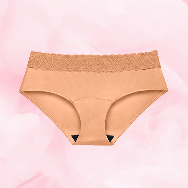 Hipster Full Lace Let Flow Menstruationstrusser