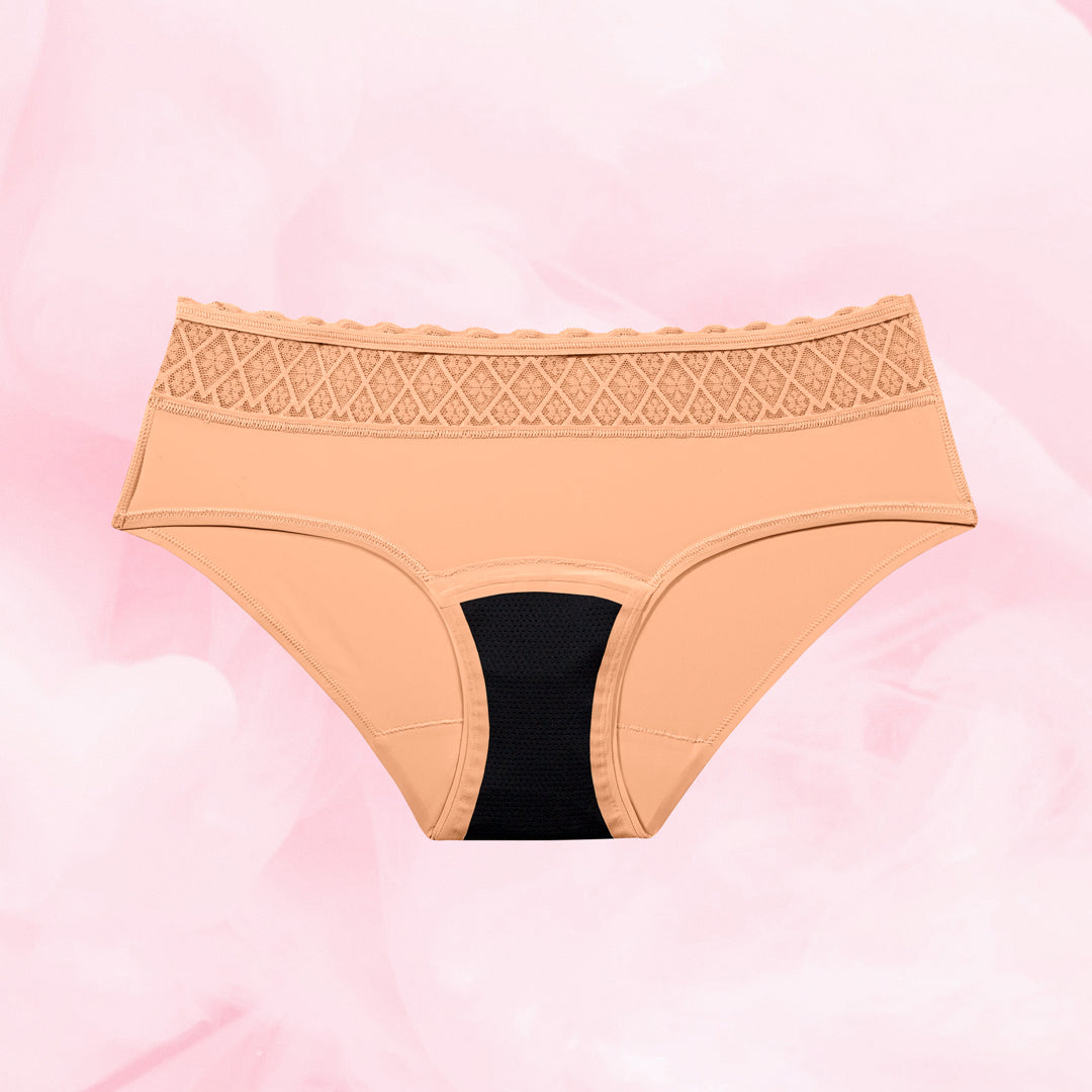 Hipster Full Lace Let Flow Menstruationstrusser
