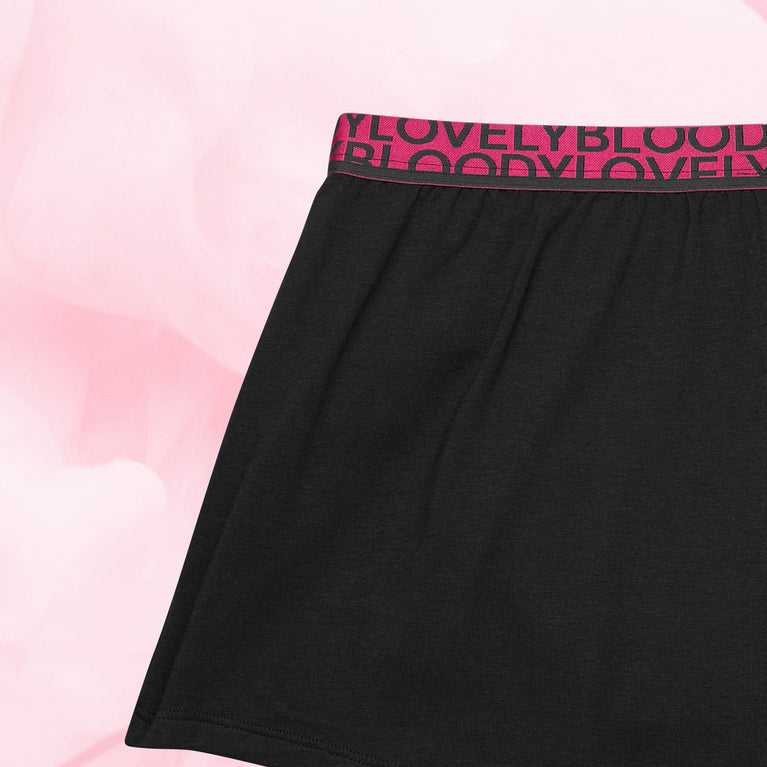 Sleepwear Shorts Menstruationstrusser med længere skridt