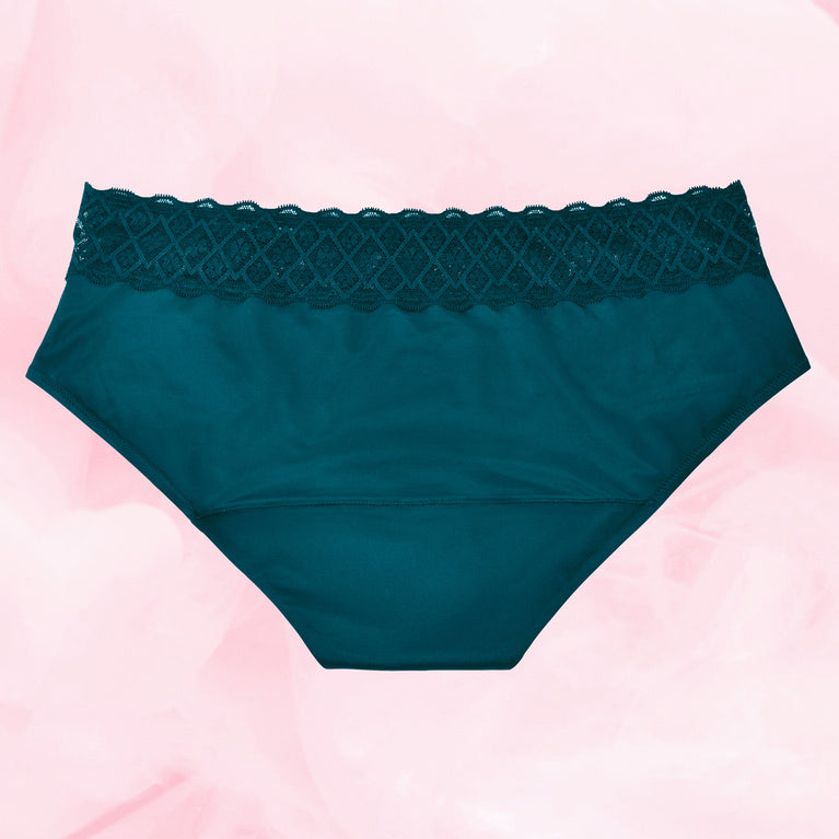 Hipster Full Lace Moderat Flow Menstruationstrusser
