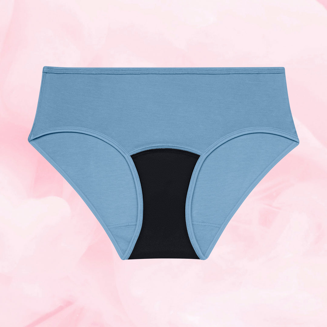 Teens Hipster Moderat Flow i høj talje, fladt layout.