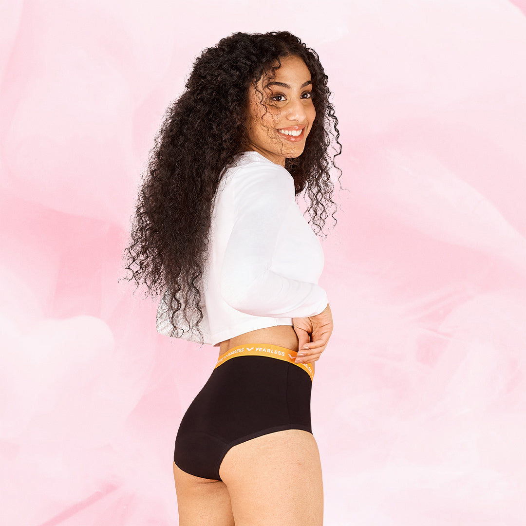 Teen Brief Kraftigt Flow Menstruationstrusser
