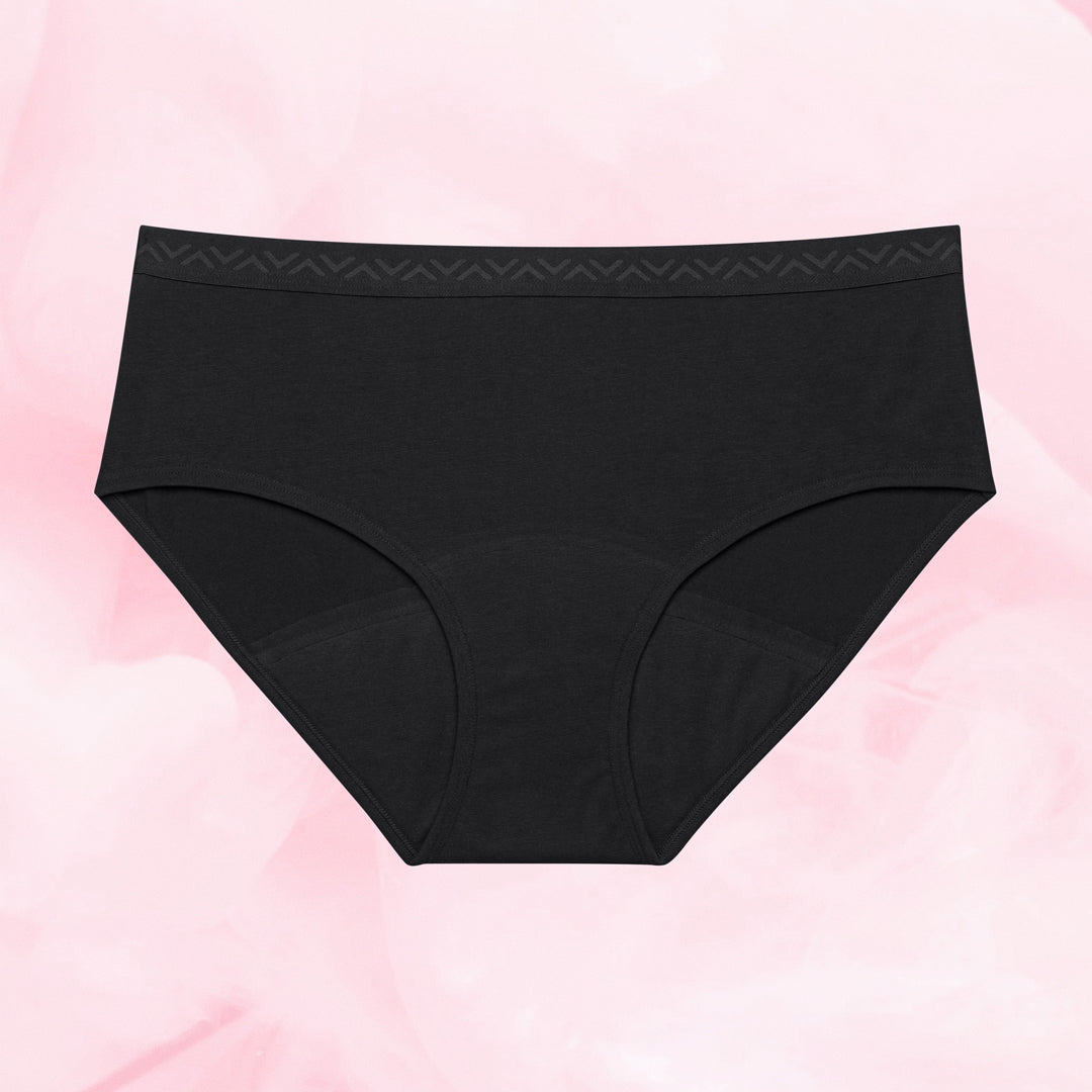 Teen Hipster Print Moderat Flow (3-Pak) Menstruationstrusser