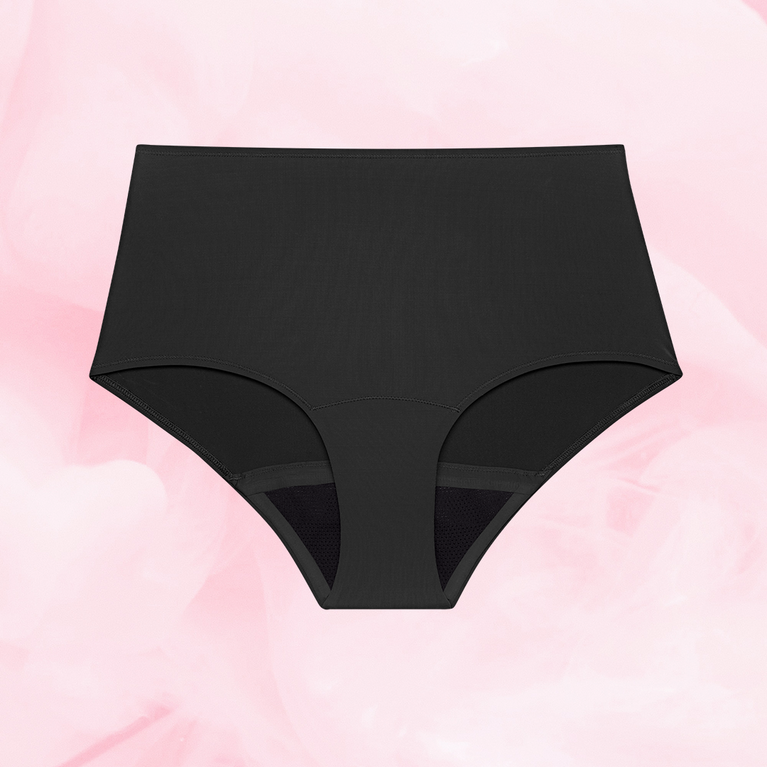 ComfortFit High Waist Kraftigt Flow menstruation panties with secure protection.