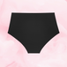ComfortFit High Waist Let Flow menstruation panties for light flow protection.