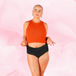 ComfortFit High Waist Let Flow menstruation underwear, designed for light flow.
