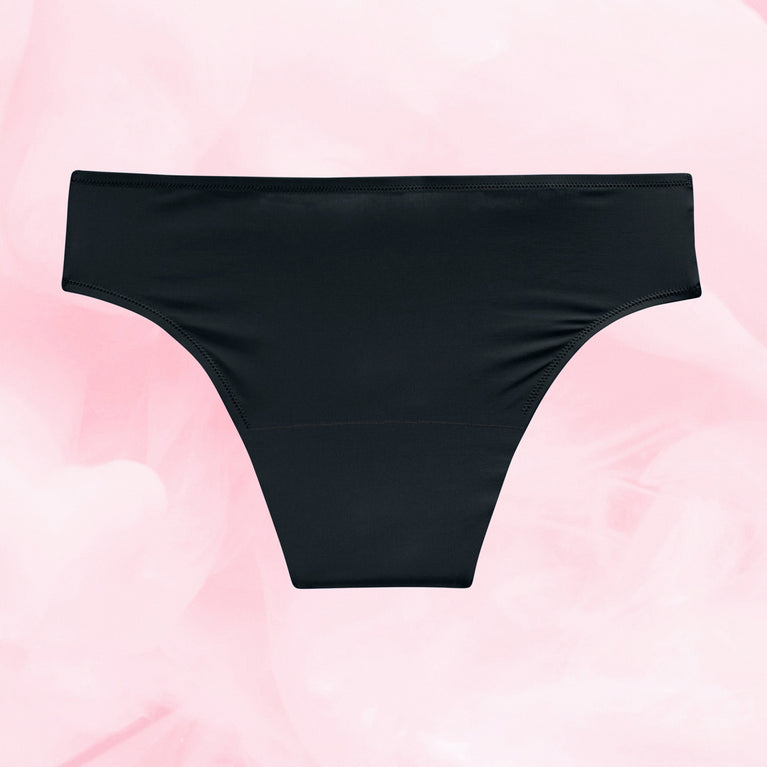 Brazilian Moderate Flow Menstruationstrusser with soft waist and high-cut leg design.