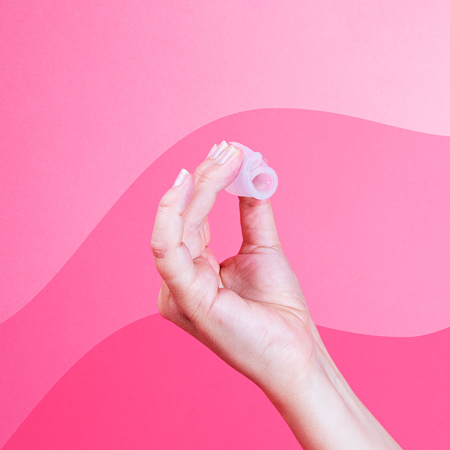 accent Gylden faglært Menstruationskop - Beskyttelse i op til 12 timer | Libresse